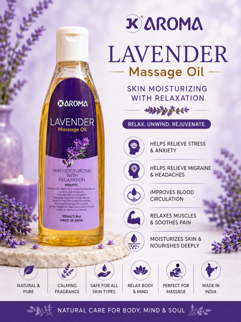 Levender Massage Oil